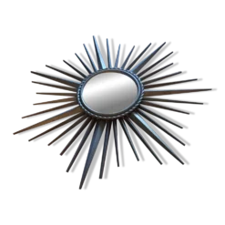 Miroir de sorcière bombé , Chaty Vallauris