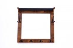 Miroir de style Art Déco avec miroir, années 1940, Pologne.