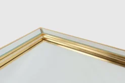 Miroir de style Hollywood Regency par Deknudt, Belgique vers 1980