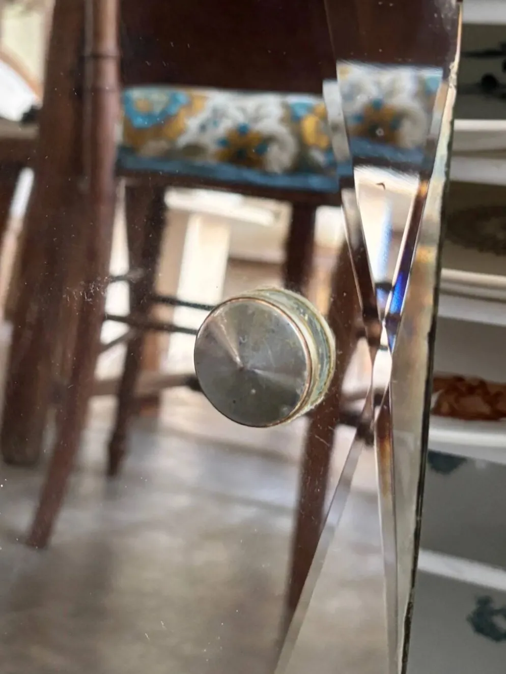 Miroir dodécagonal biseauté ⌀ 60 cm