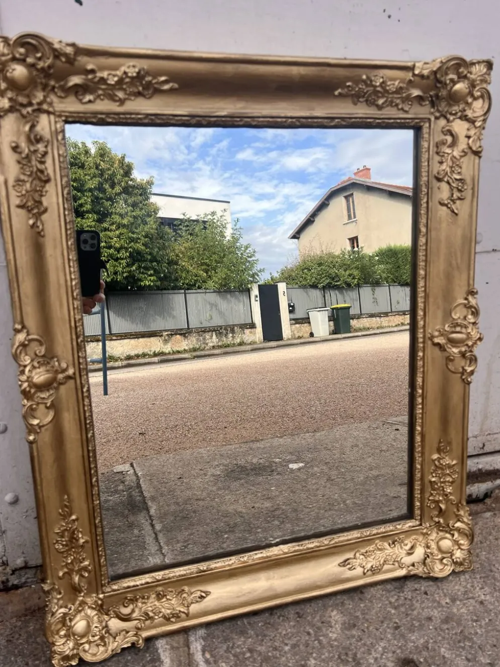 Miroir doré