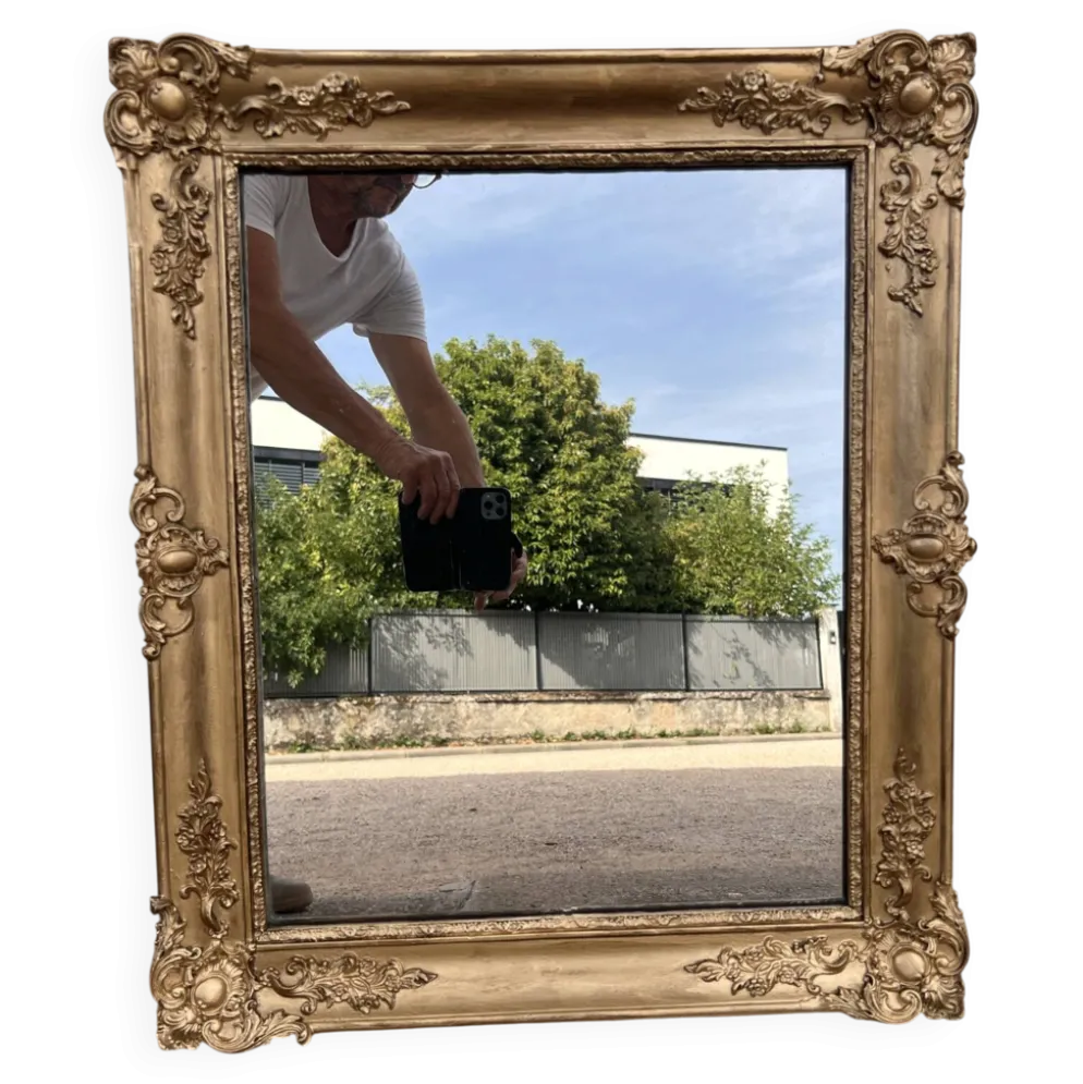 Miroir doré