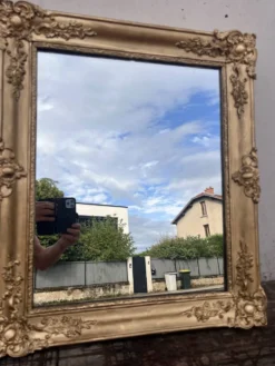 Miroir doré