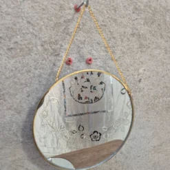 Miroir doré