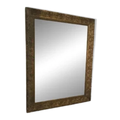 Miroir doré ancien
