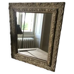 Miroir doré ancien