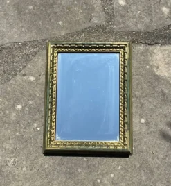 Miroir doré baroque vintage