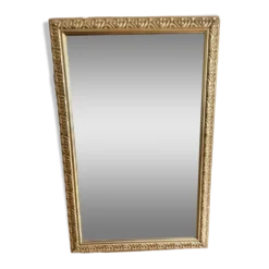 miroir doré biseauté vintage