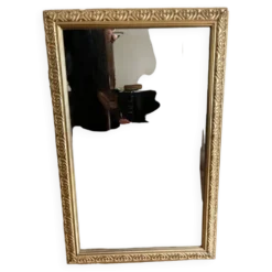miroir doré biseauté vintage