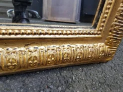 Miroir dore d'epoque louis-philippe parfait etat