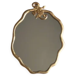 Miroir doré à l'oiseau de Edouard Rambaud, années 90