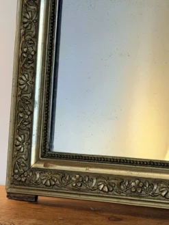 Miroir doré - Louis Philippe feuille d’or 51x65cm
