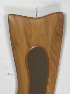 Miroir d’orme irlandais de forme libre par Sheamus Malone 2001