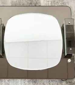 Miroir double glace vintage années 70