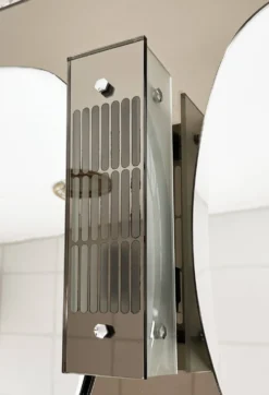 Miroir double glace vintage années 70