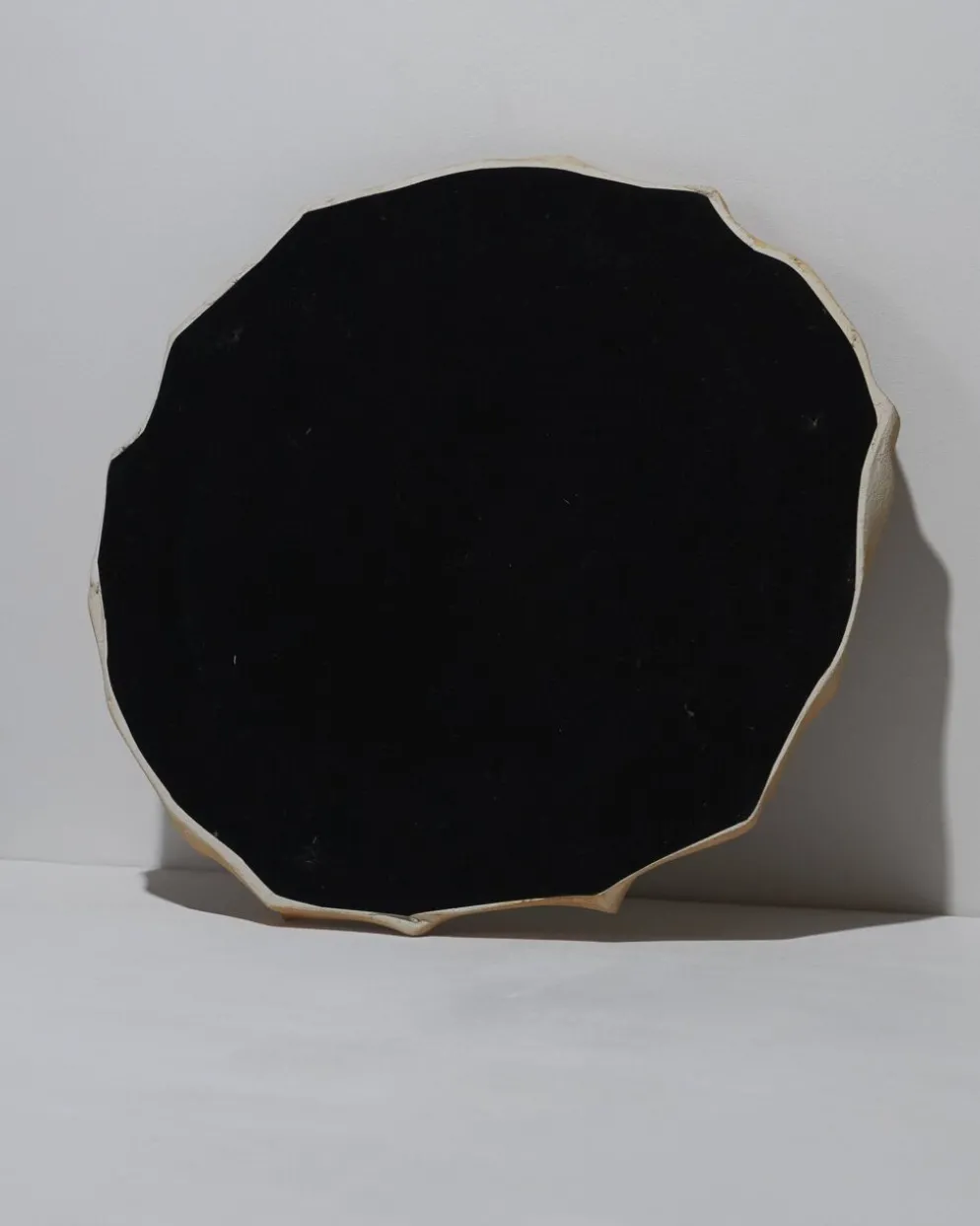 Miroir "Dunes" en grès
