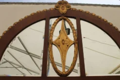 Miroir en acajou de la Sécession viennoise, 1910