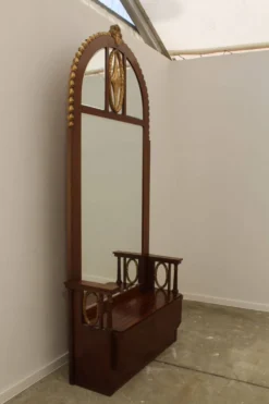 Miroir en acajou de la Sécession viennoise, 1910