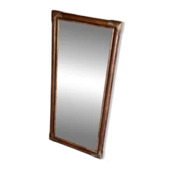 Miroir en bambou vintage