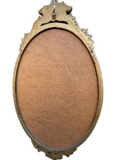 Miroir en bois doré des années 50 France