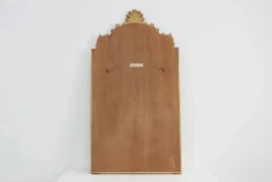 Miroir en bois doré de style rococo par Deknudt, Belgique, 20e siècle