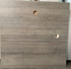 Miroir en bois et coquillages