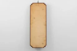 Miroir en bois octogonal géométrique Art Déco, Italie vers 1925
