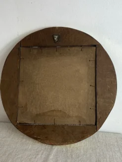 Miroir en bois peint et verre