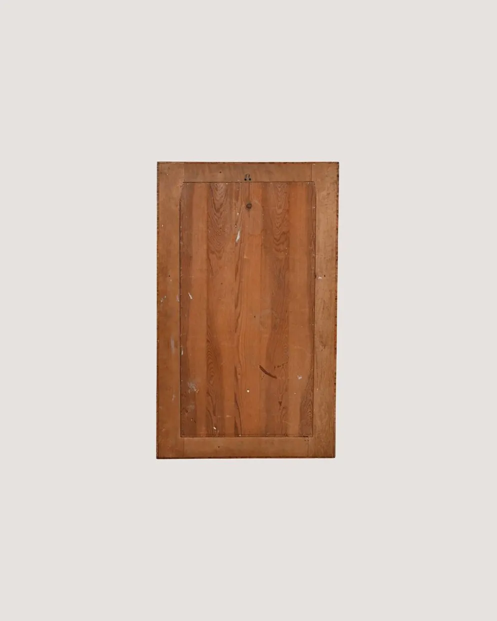 Miroir en bouleau frisé scandinave, années 1950