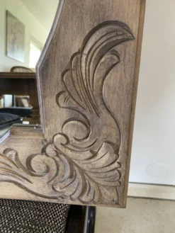 Miroir en chêne aéro gommé 59x80cm