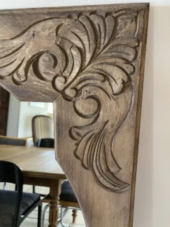 Miroir en chêne aéro gommé 59x80cm