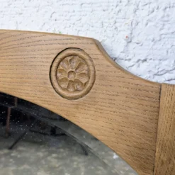 Miroir en chêne sculpté - Années 30