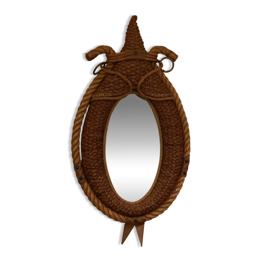 Miroir en corde Adrien Audoux & Frida Minet