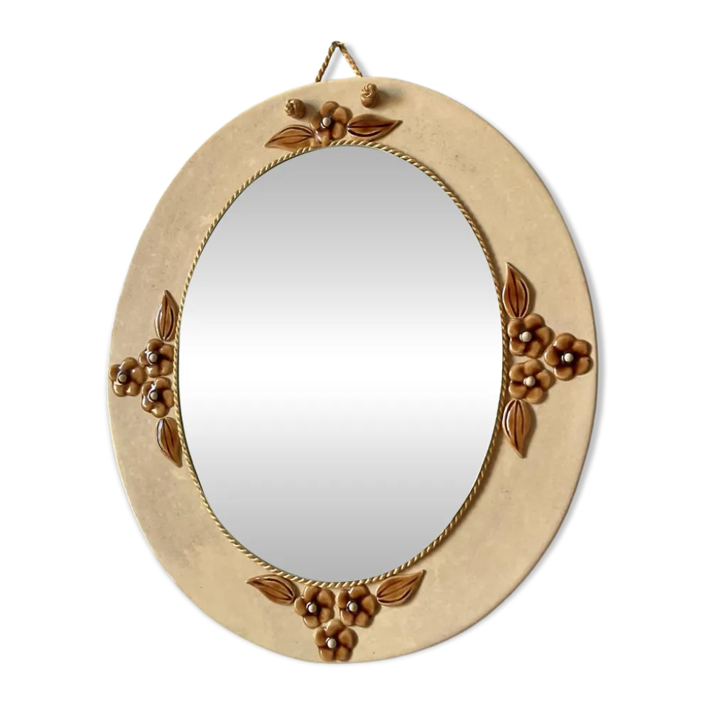 Miroir en céramique