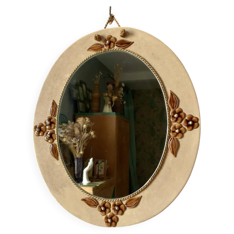 Miroir en céramique