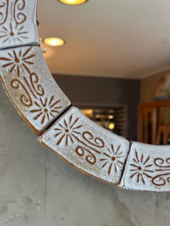 Miroir en céramique