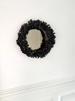 Miroir en céramique contemporaine française, Bosco par Renzo Maar