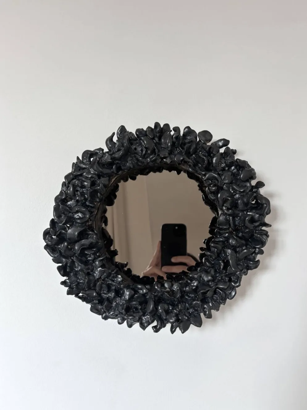Miroir en céramique contemporaine française, Bosco par Renzo Maar