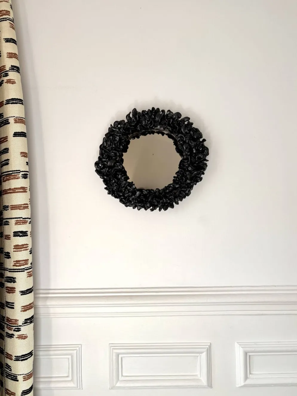 Miroir en céramique contemporaine française, Bosco par Renzo Maar