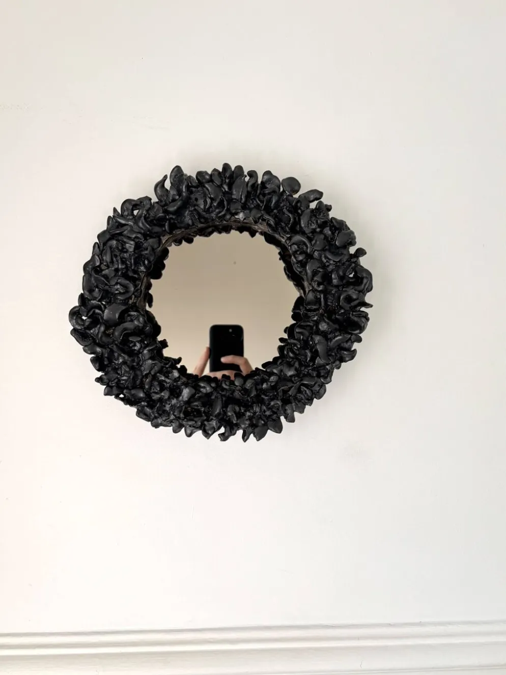 Miroir en céramique contemporaine française, Bosco par Renzo Maar