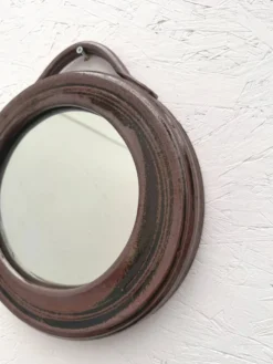 Miroir en céramique de Gabriel Hamm, France 1970