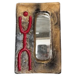 Miroir en céramique – Galerie Palissy Vallauris