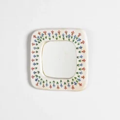 Miroir en céramique, Les Quatre Potiers, France circa 1965