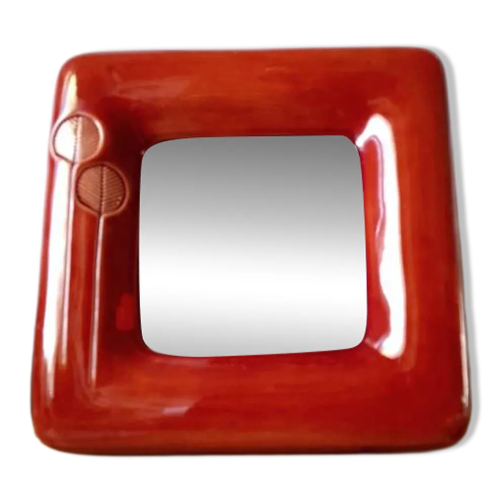 Miroir En Céramique Émaillée