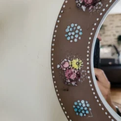 Miroir En Céramique Mari Simmulson Decor Florale/ Design Scandinave