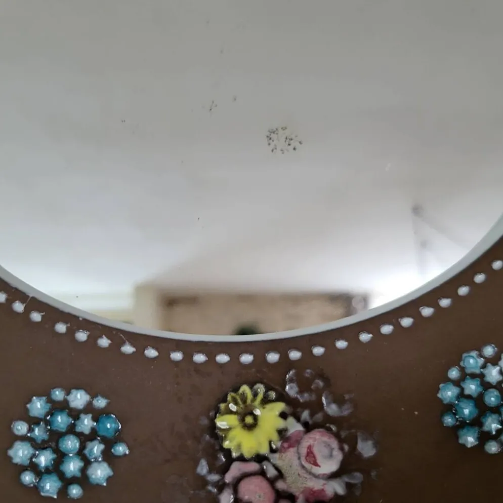 Miroir En Céramique Mari Simmulson Decor Florale/ Design Scandinave