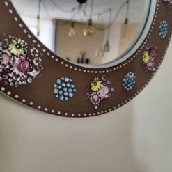 Miroir En Céramique Mari Simmulson Decor Florale/ Design Scandinave