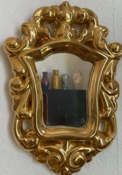 Miroir en céramique par Marc Roussel