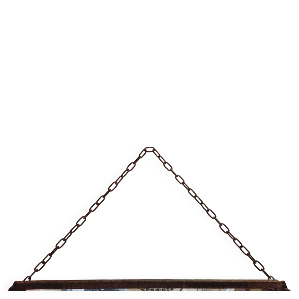 Miroir en fer Art Déco français, années 1930