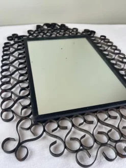 Miroir en fer forgé Chaty Vallauris